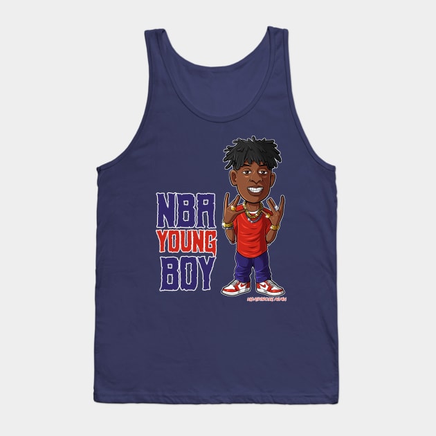 NBA YOUNGBOY Tank Top by NBAYoungBoyDesign